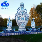 Trang trí đèn lồng năm mới của Trung Quốc